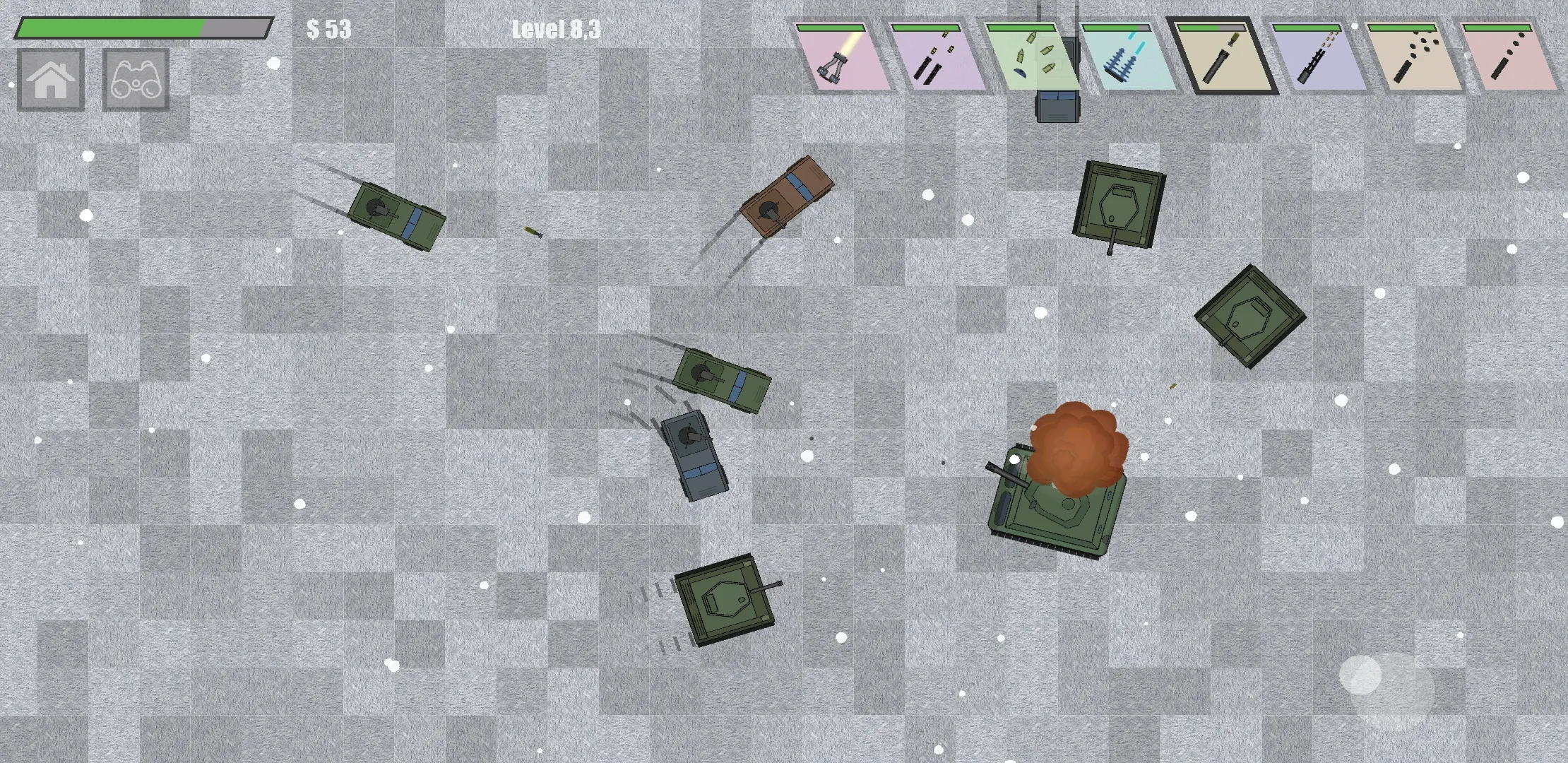 Tanks and rock | Indus Appstore | Screenshot