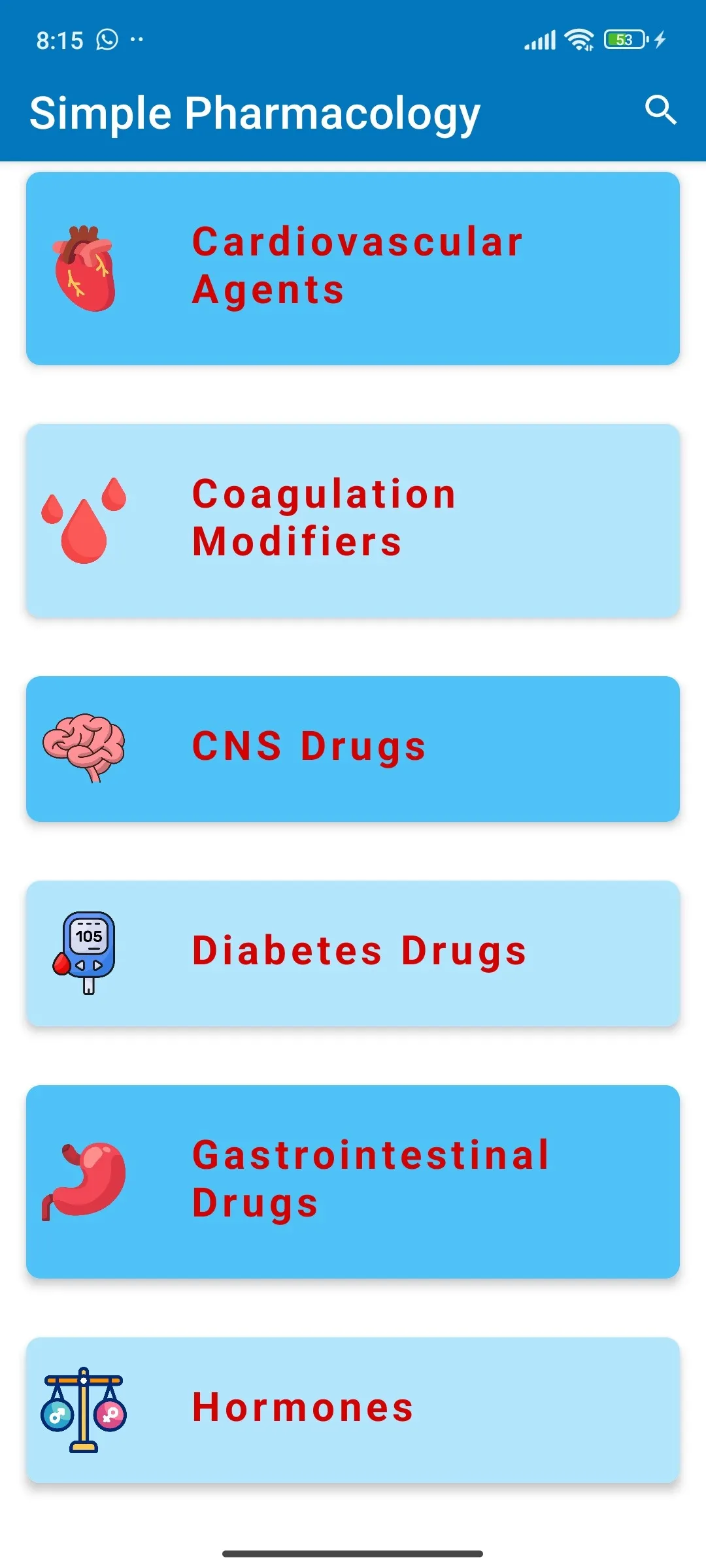 Simple Pharmacology | Indus Appstore | Screenshot