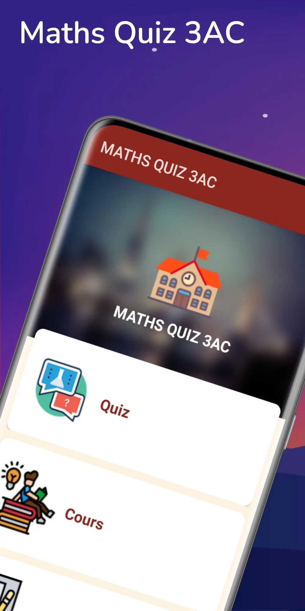 Maths 3ème année collège BIOF | Indus Appstore | Screenshot