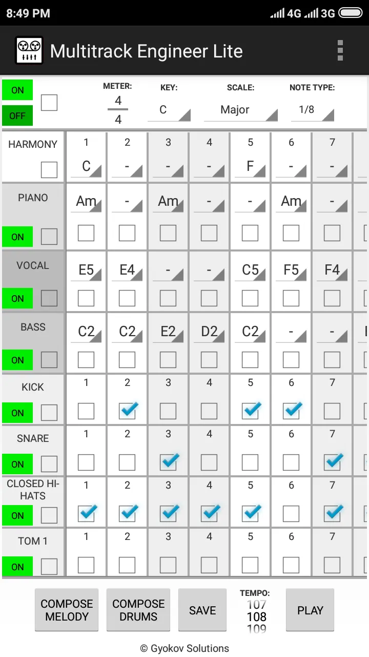 Multitrack Engineer Lite | Indus Appstore | Screenshot