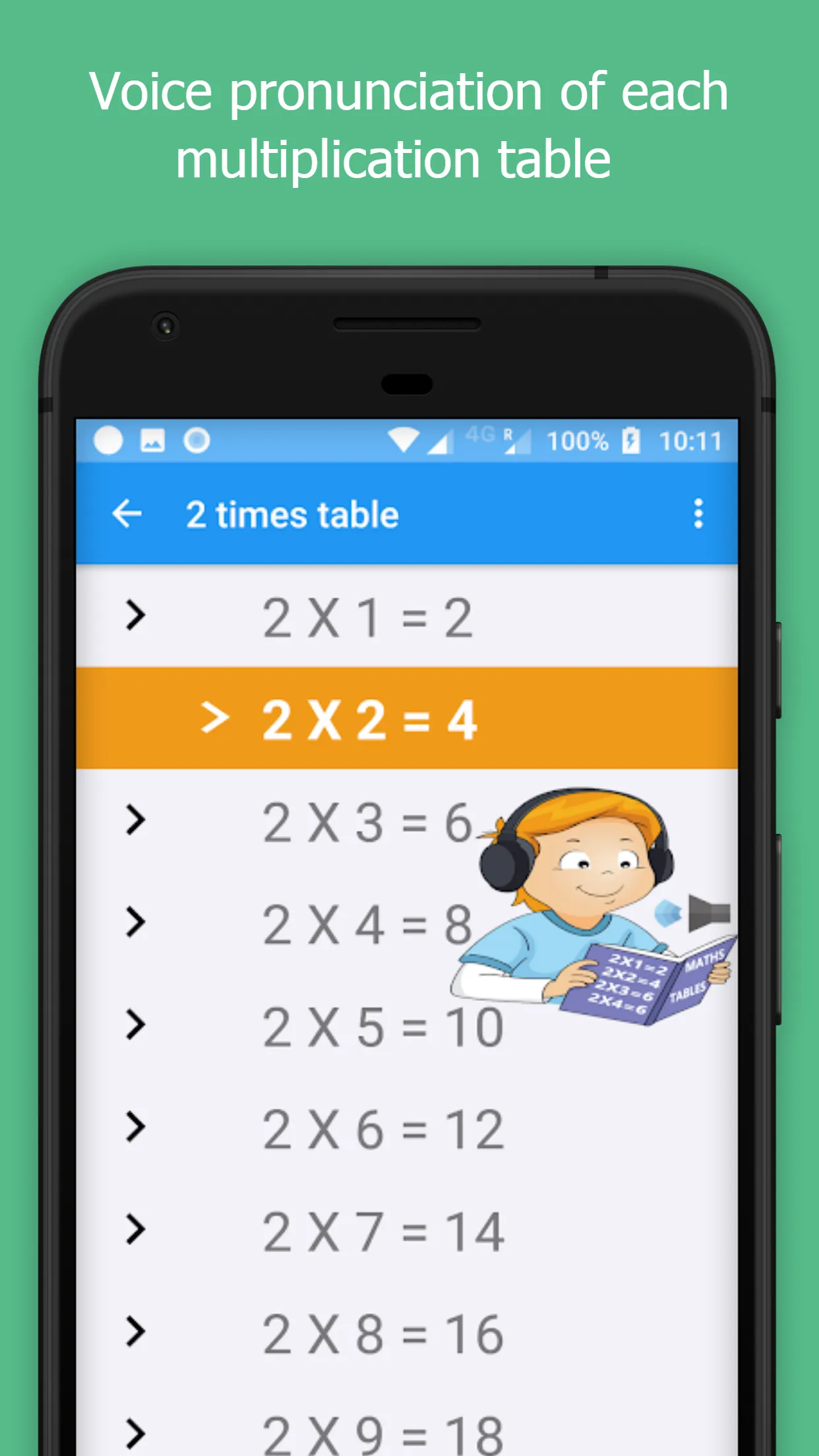 Maths Table: Early Learning Ap | Indus Appstore | Screenshot