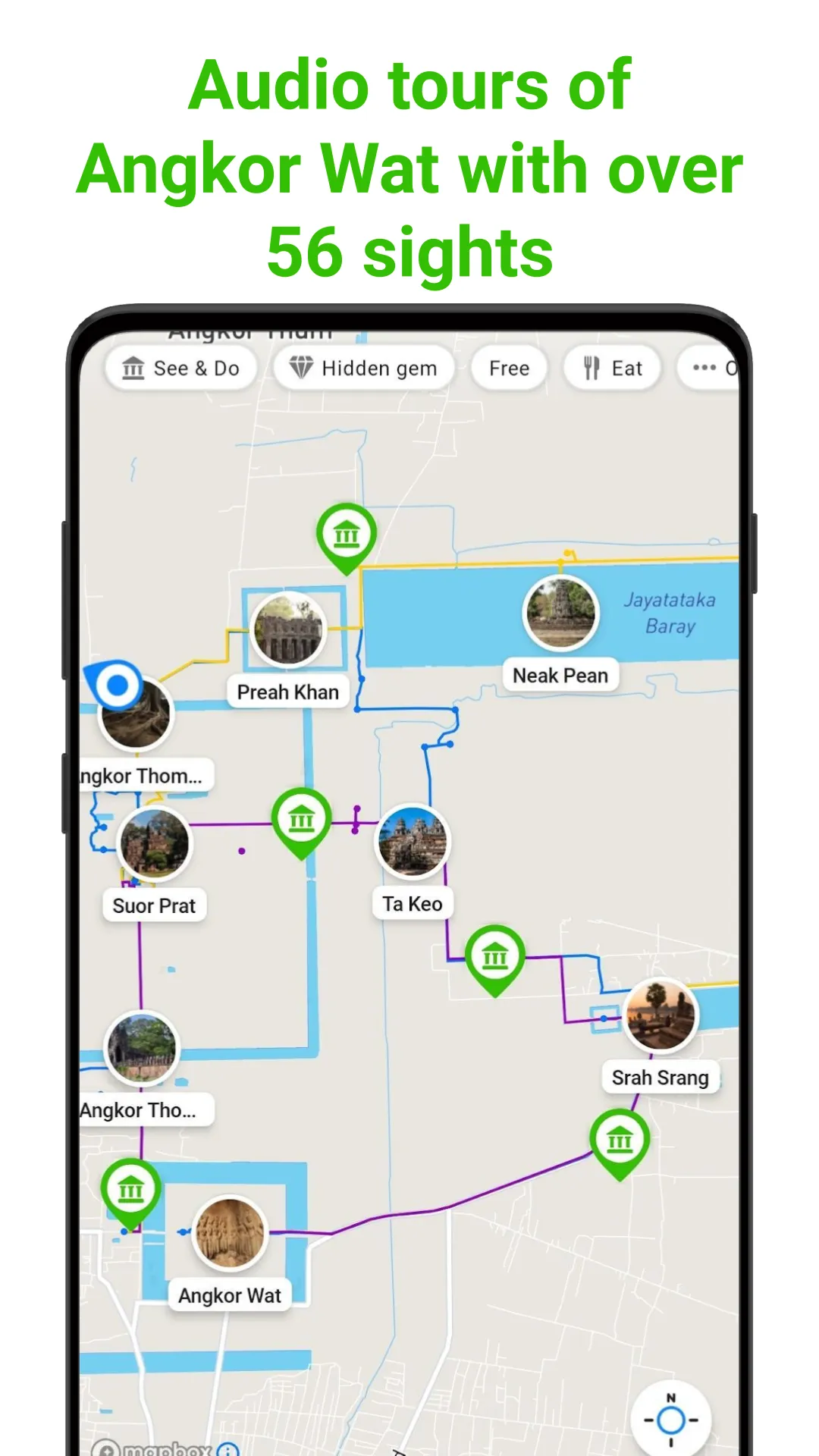 Angkor Wat SmartGuide | Indus Appstore | Screenshot