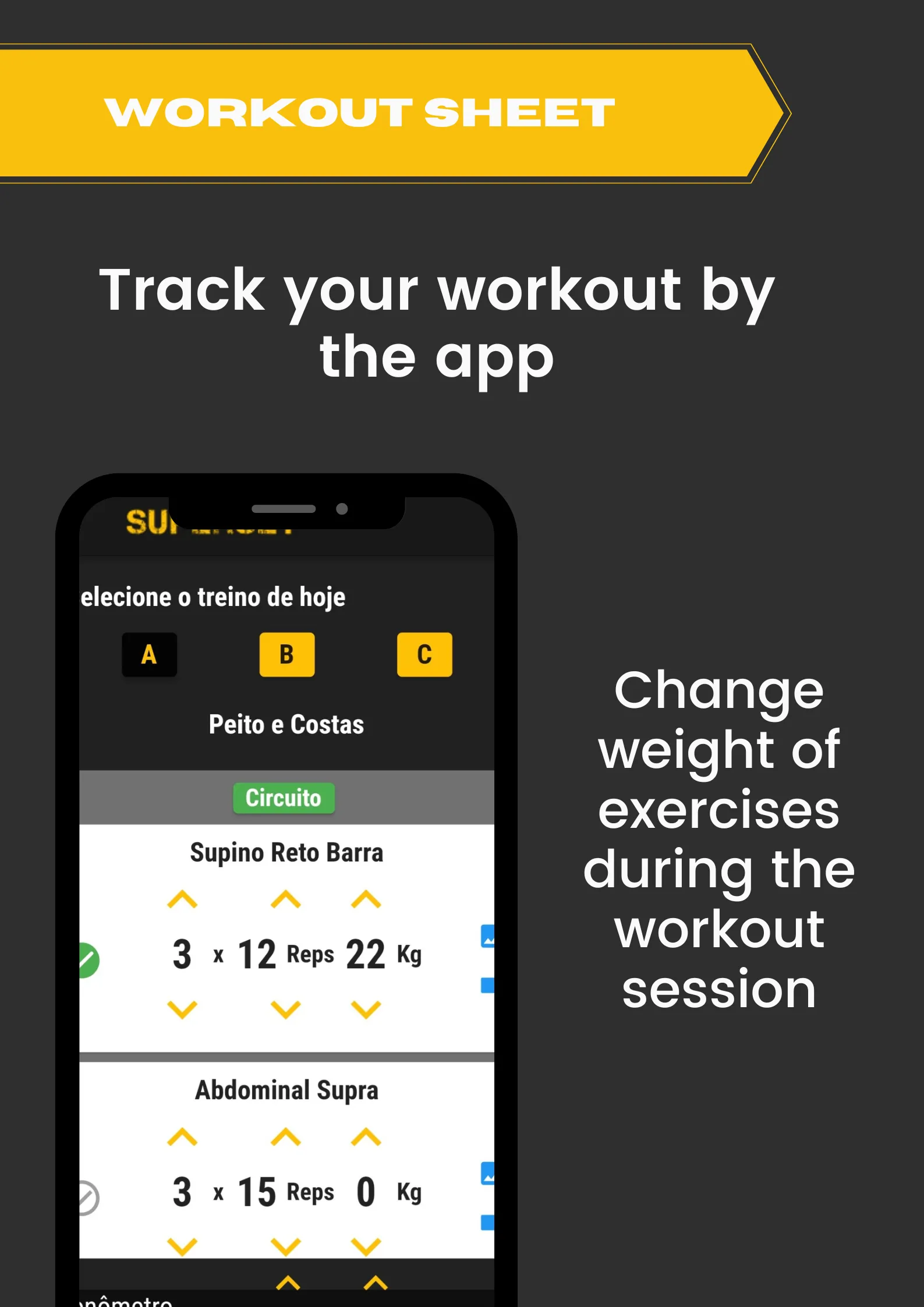 Workout Sheet  - Superset | Indus Appstore | Screenshot