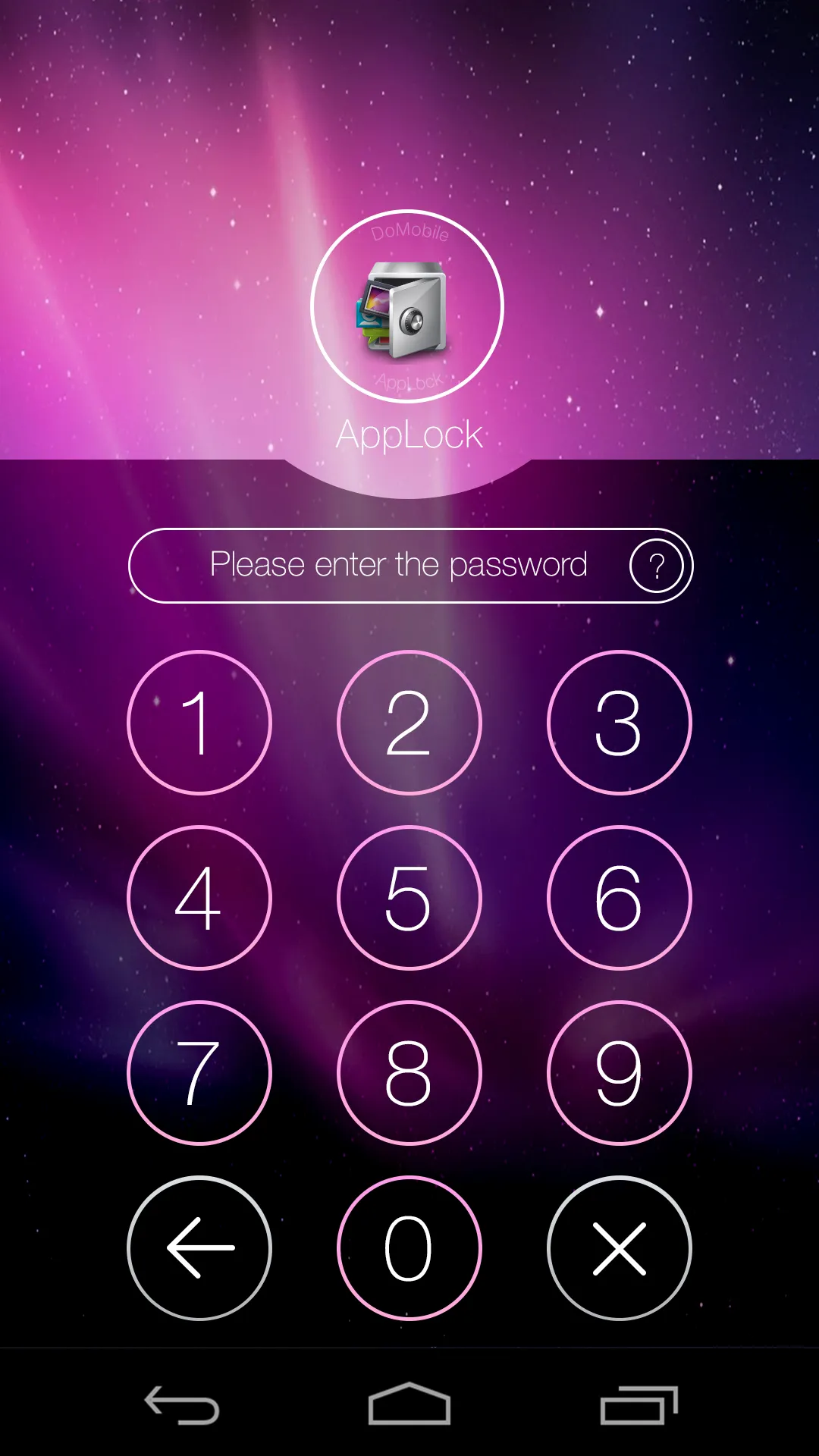 AppLock Theme Aurora | Indus Appstore | Screenshot