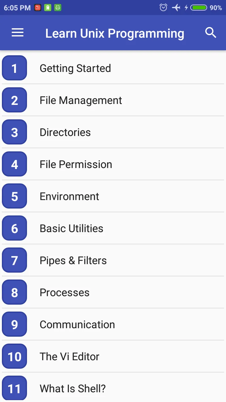 Learn Unix & Shell Programming | Indus Appstore | Screenshot