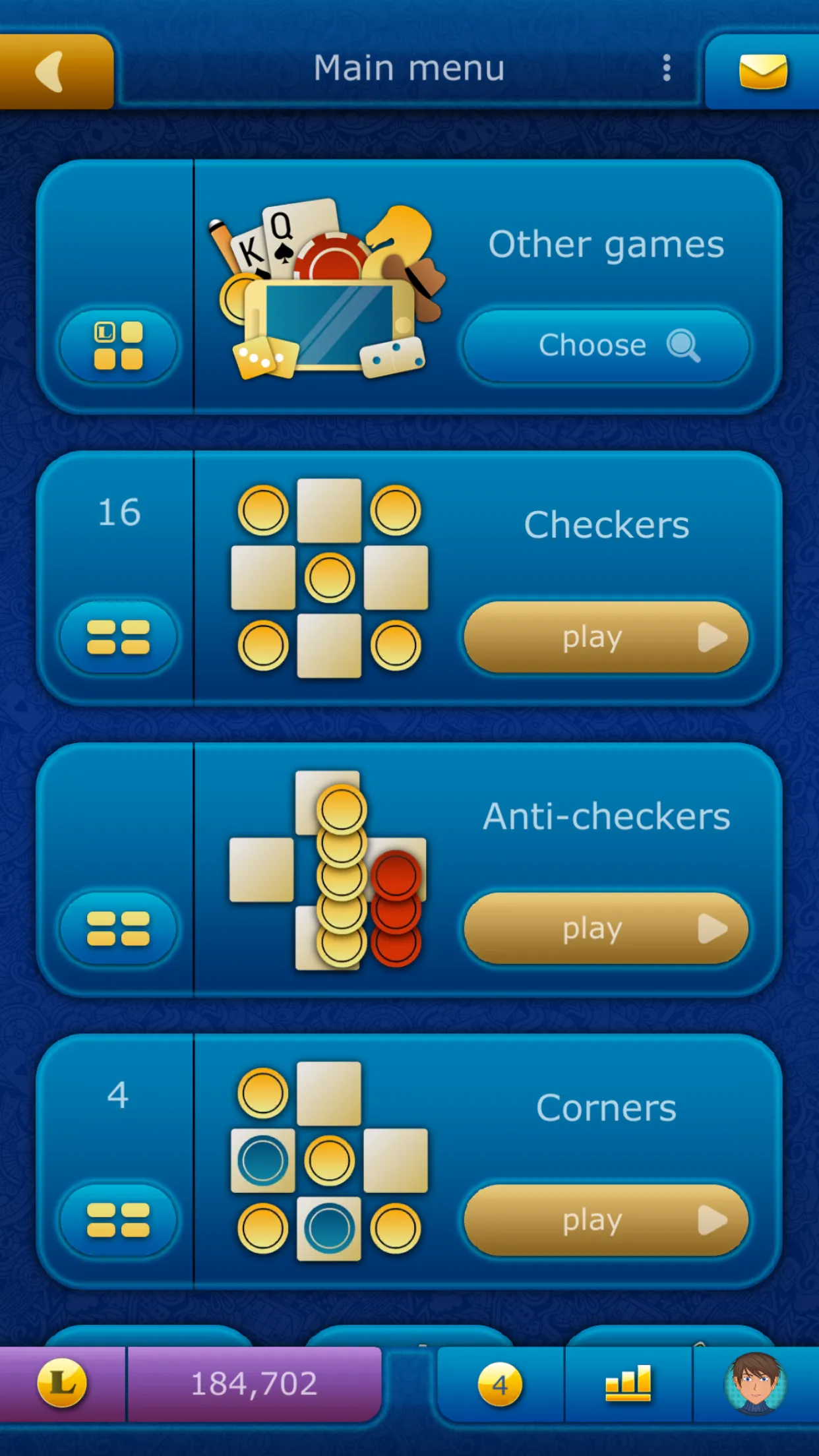 Checkers LiveGames online | Indus Appstore | Screenshot