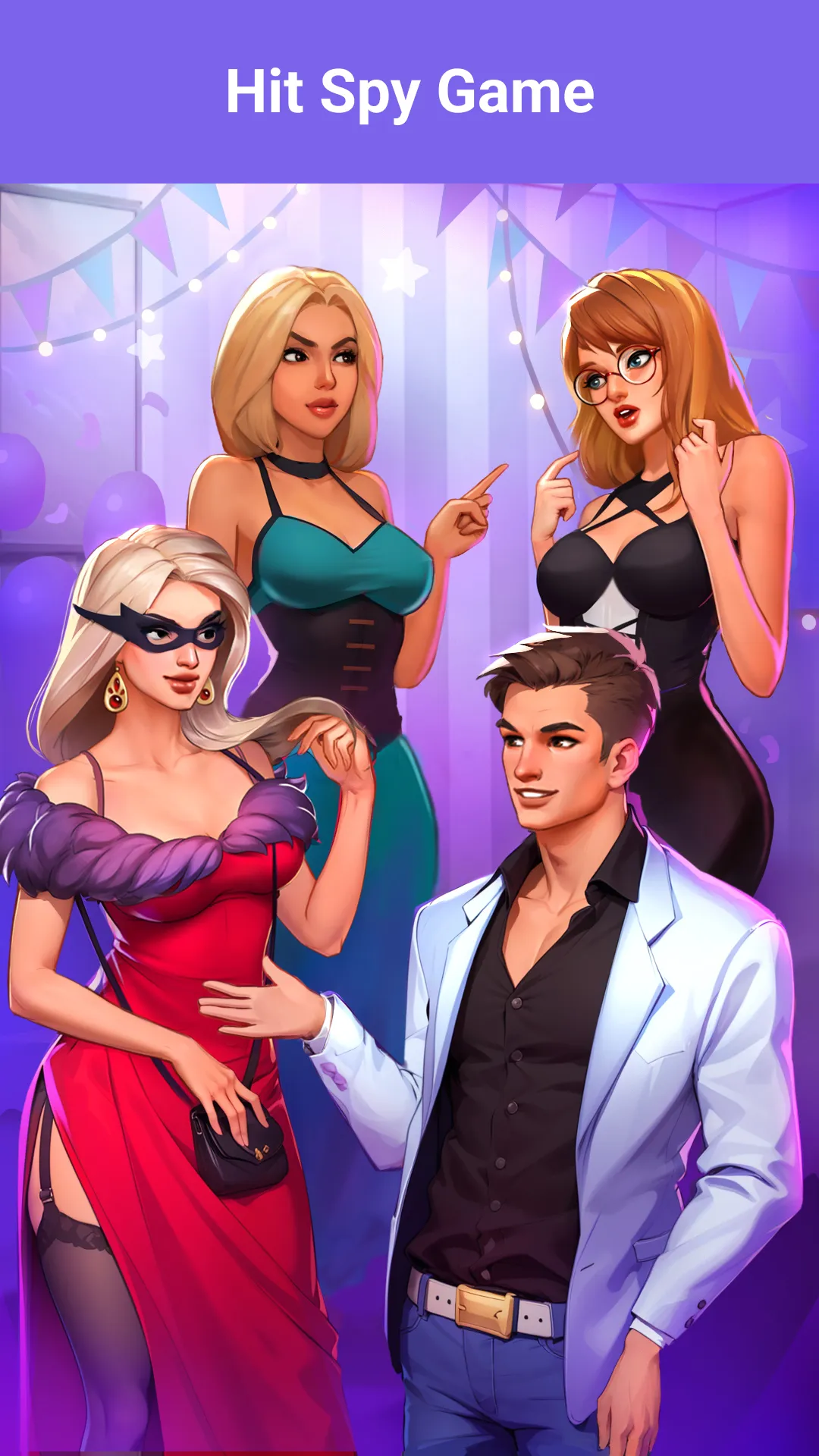 uNexo: Spy. Party Dating Game | Indus Appstore | Screenshot