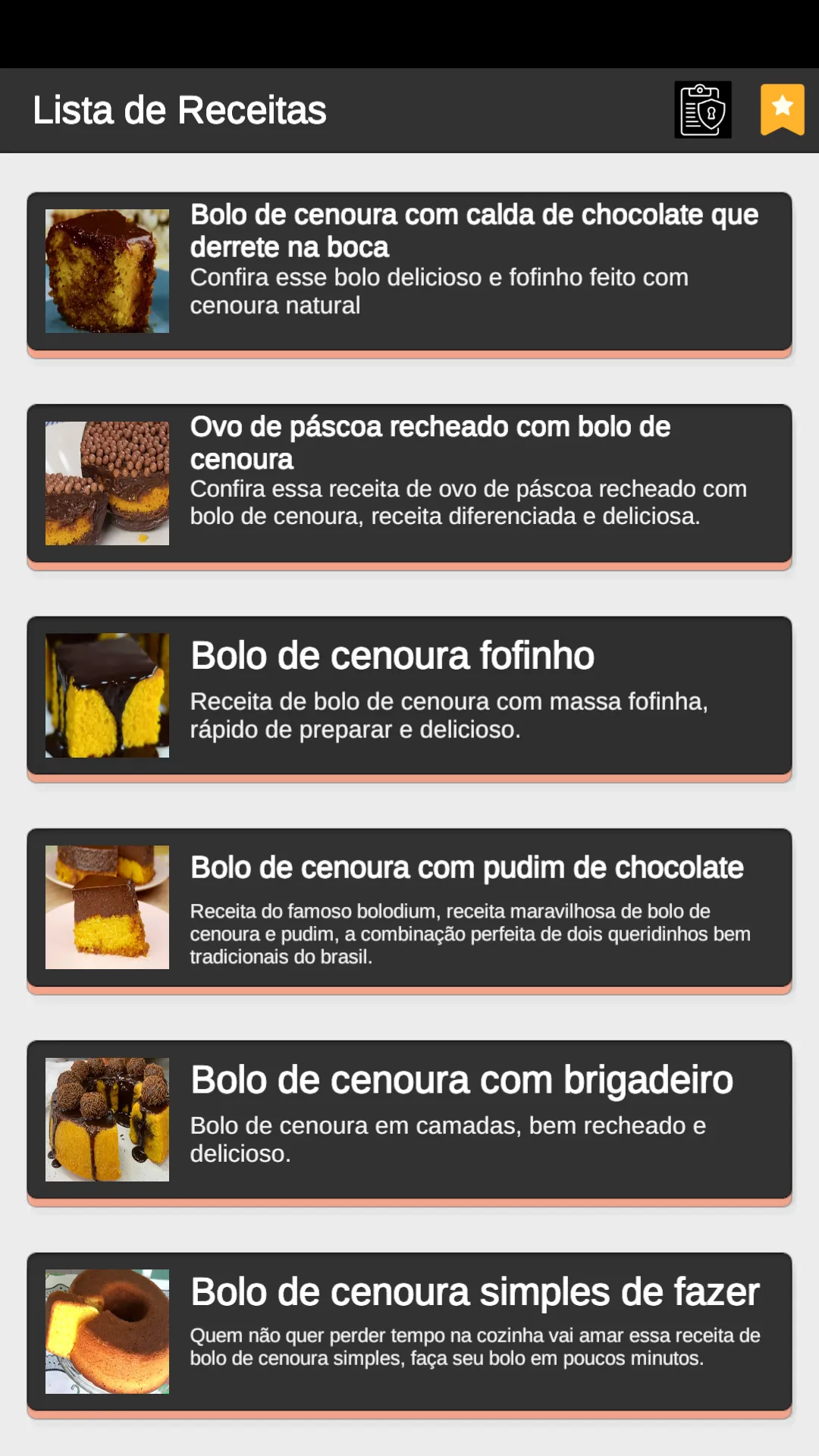 Como fazer bolo de cenoura | Indus Appstore | Screenshot