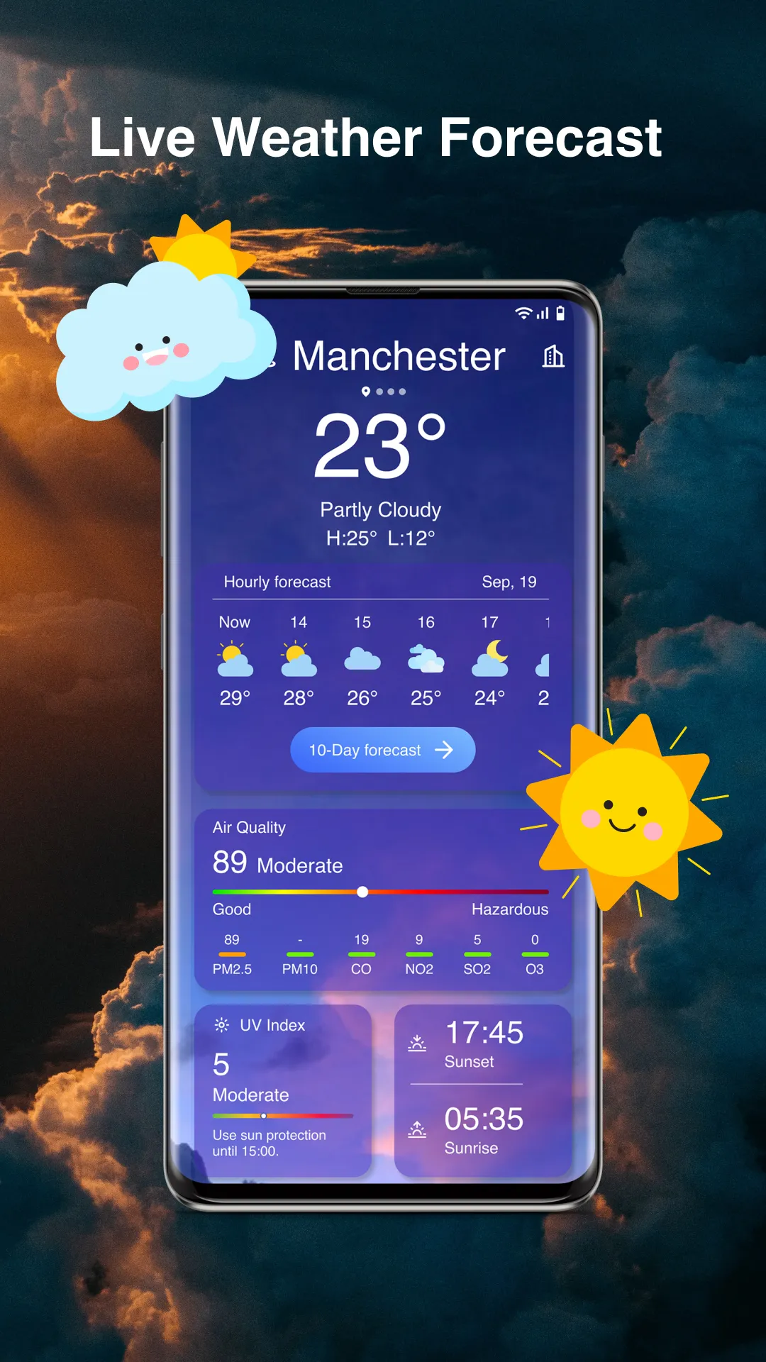 Live Weather Forecast & Radar | Indus Appstore | Screenshot