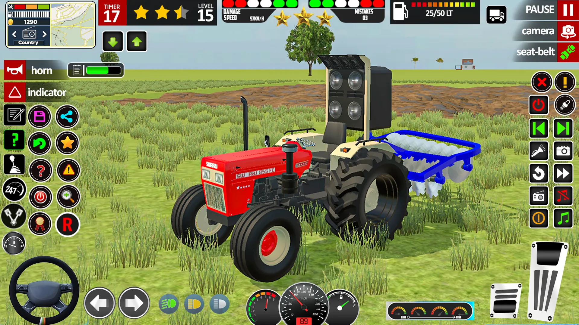Indian Tractor Farming 3D Game | Indus Appstore | Screenshot