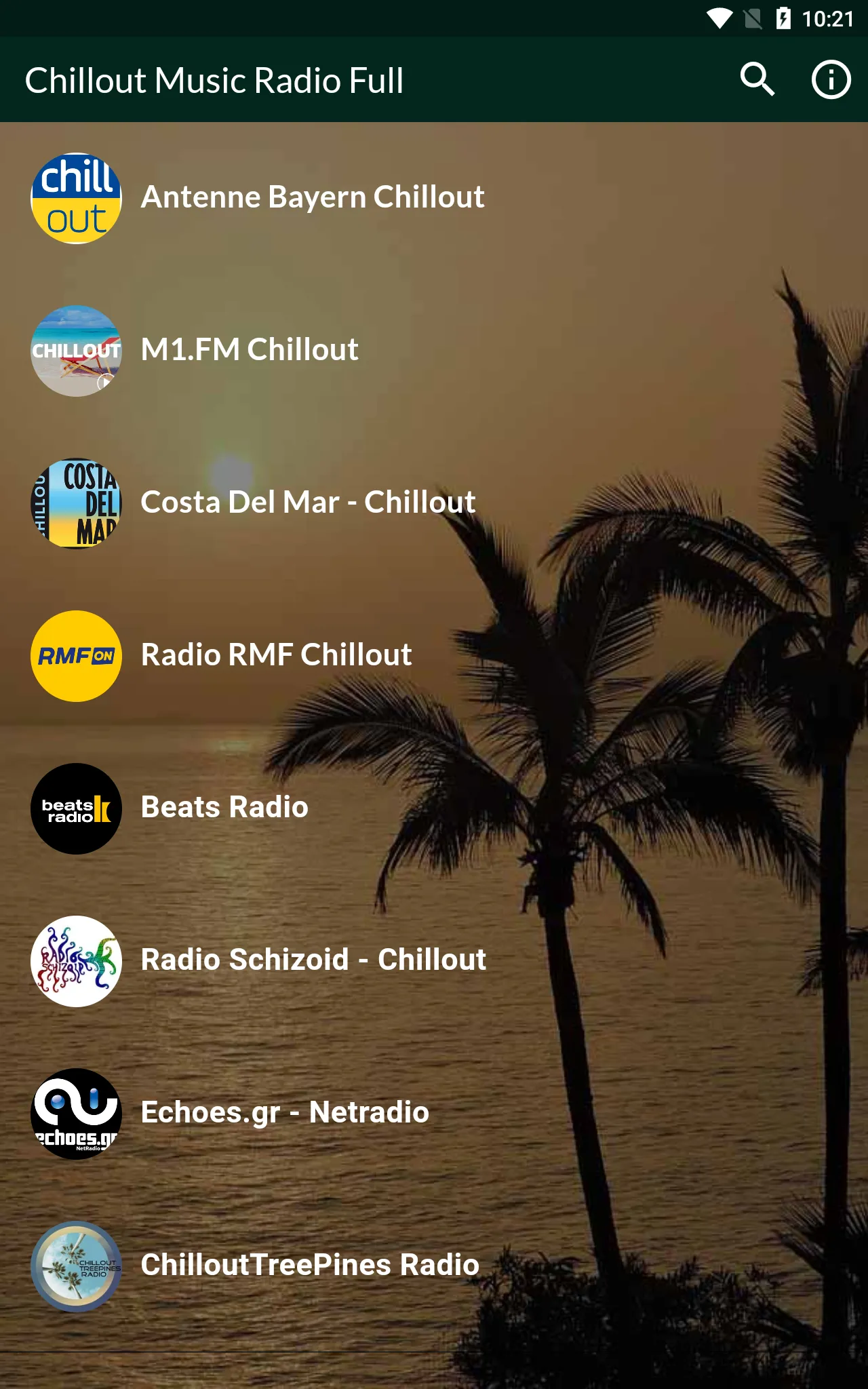 Chillout Radio Full | Indus Appstore | Screenshot