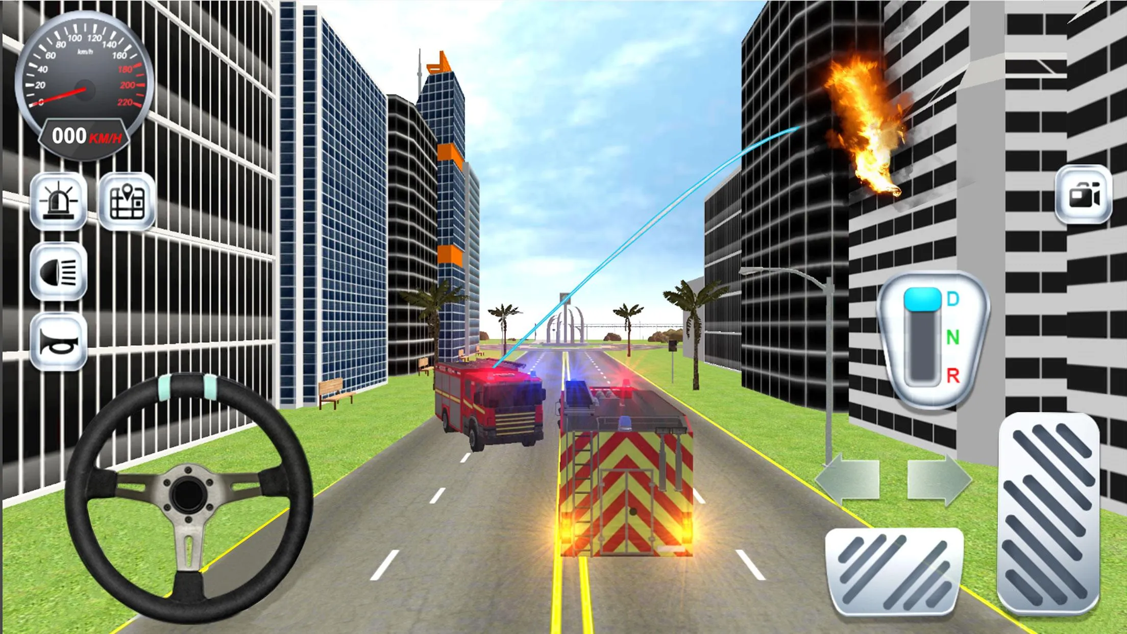 Modern Fire Truck Simulator 3D | Indus Appstore | Screenshot