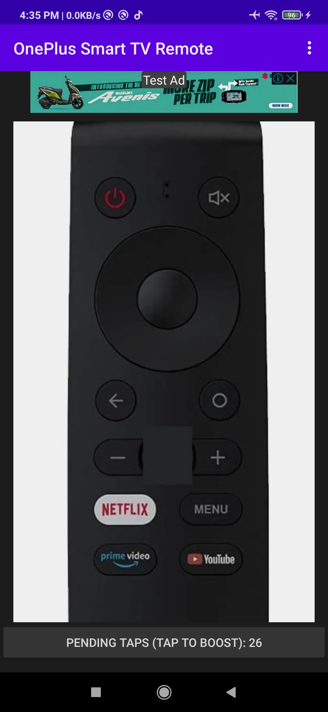 One Plus Smart TV Remote | Indus Appstore | Screenshot