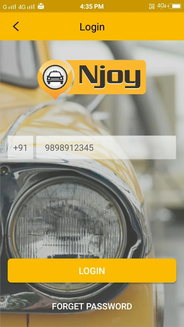 DRIVER APP - NJOY CABS | Indus Appstore | Screenshot