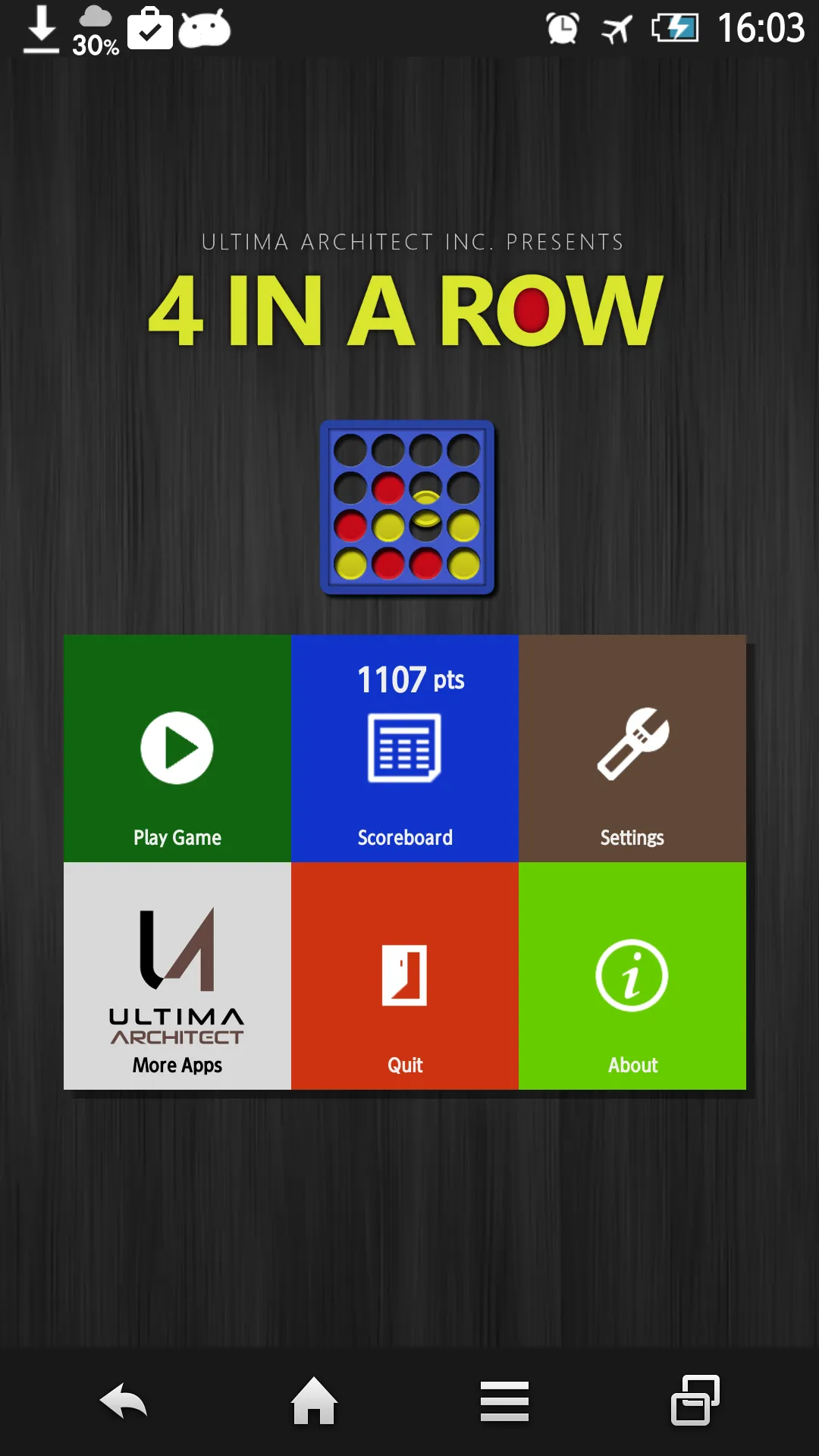 4 in a Row | Indus Appstore | Screenshot