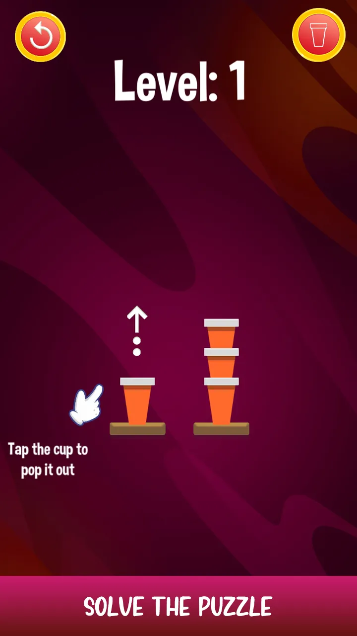 Cup Sort Game: Color Puzzle | Indus Appstore | Screenshot