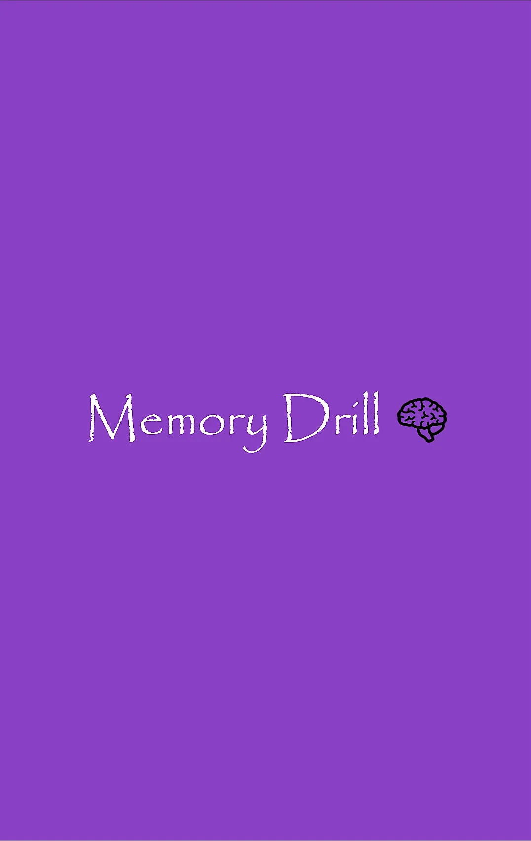 MemoryDrill | Indus Appstore | Screenshot