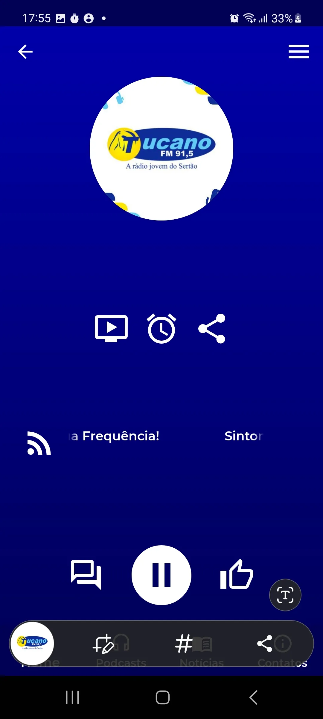 Rádio Tucano FM 91.5 | Indus Appstore | Screenshot