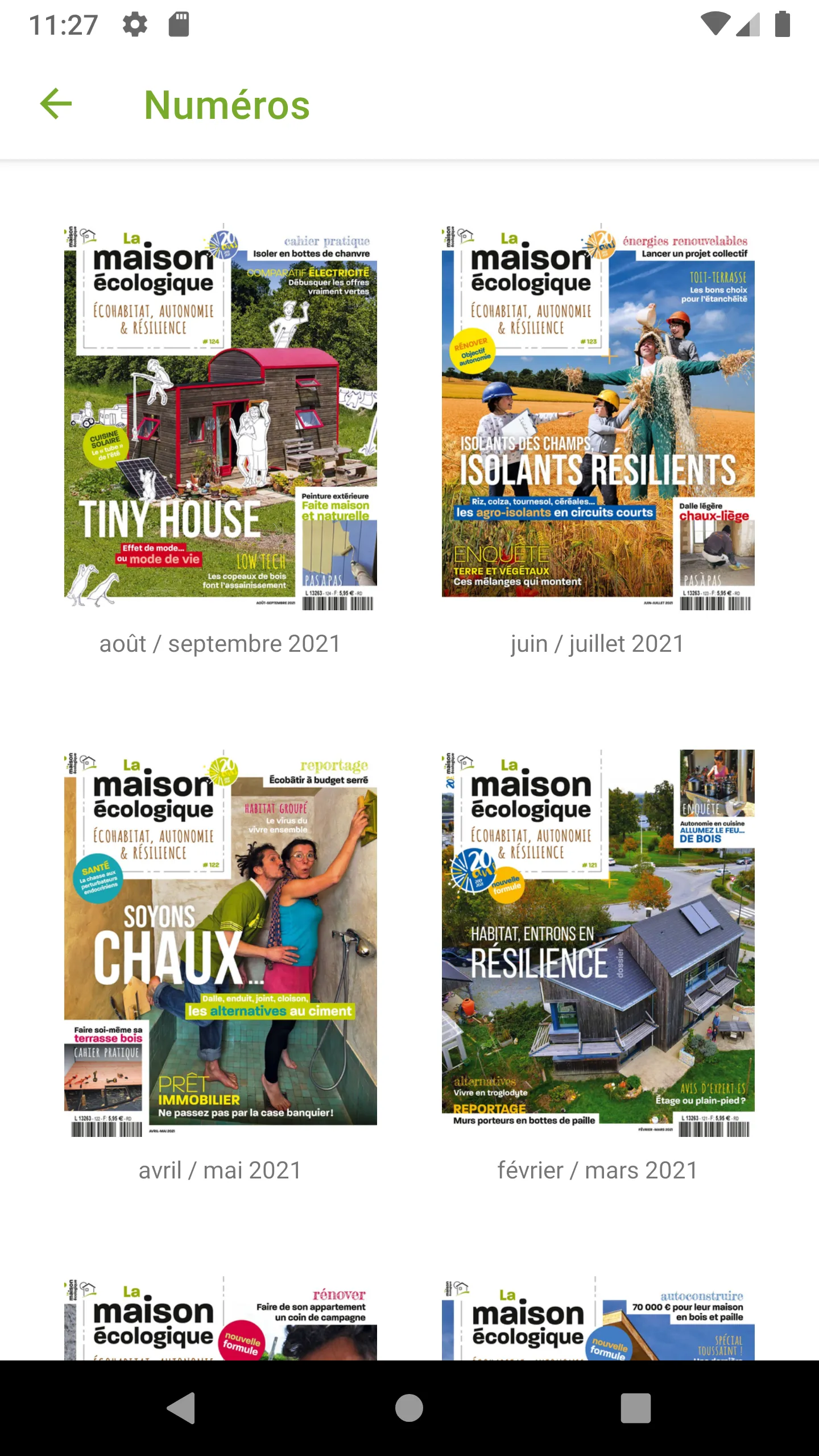 Magazine La Maison écologique | Indus Appstore | Screenshot