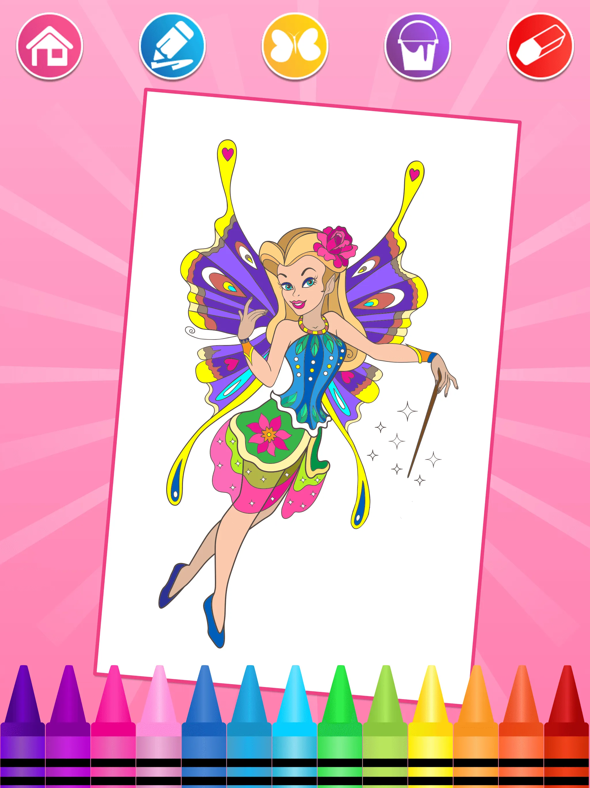 Princess Coloring Pages | Indus Appstore | Screenshot