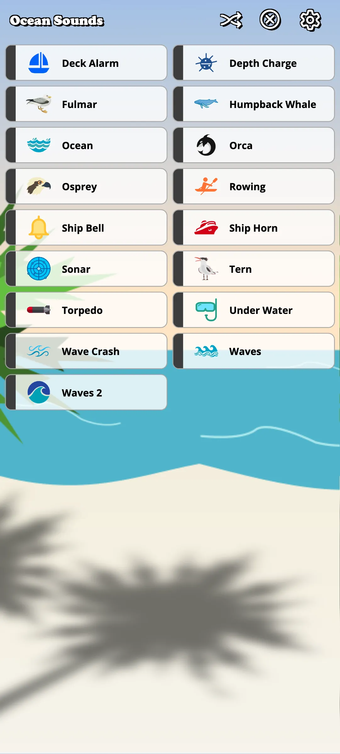 Ocean Sounds | Indus Appstore | Screenshot