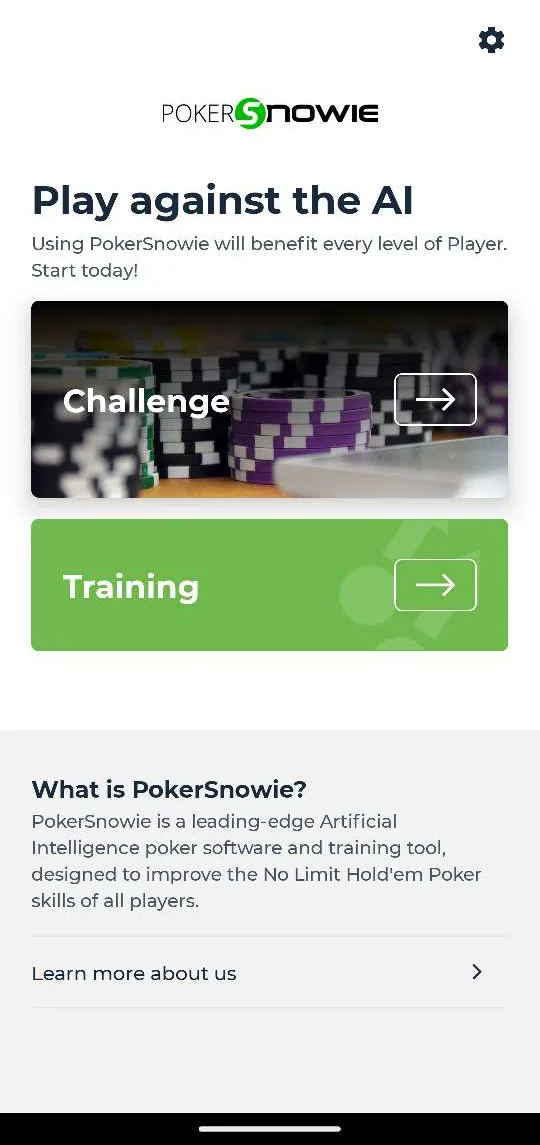 PokerSnowie | Indus Appstore | Screenshot