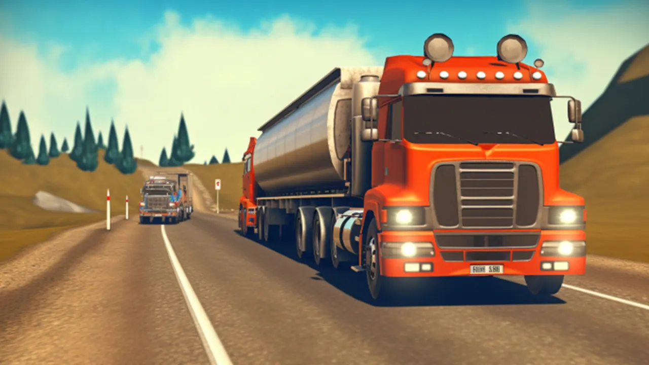 Oil Cargo Transport Truck Game | Indus Appstore | Screenshot