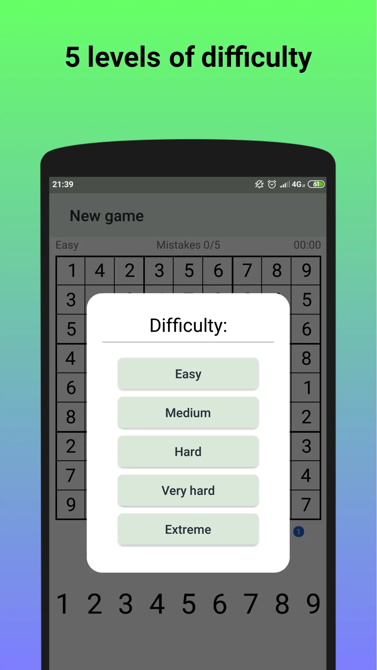 Sudoku - classic sudoku game | Indus Appstore | Screenshot