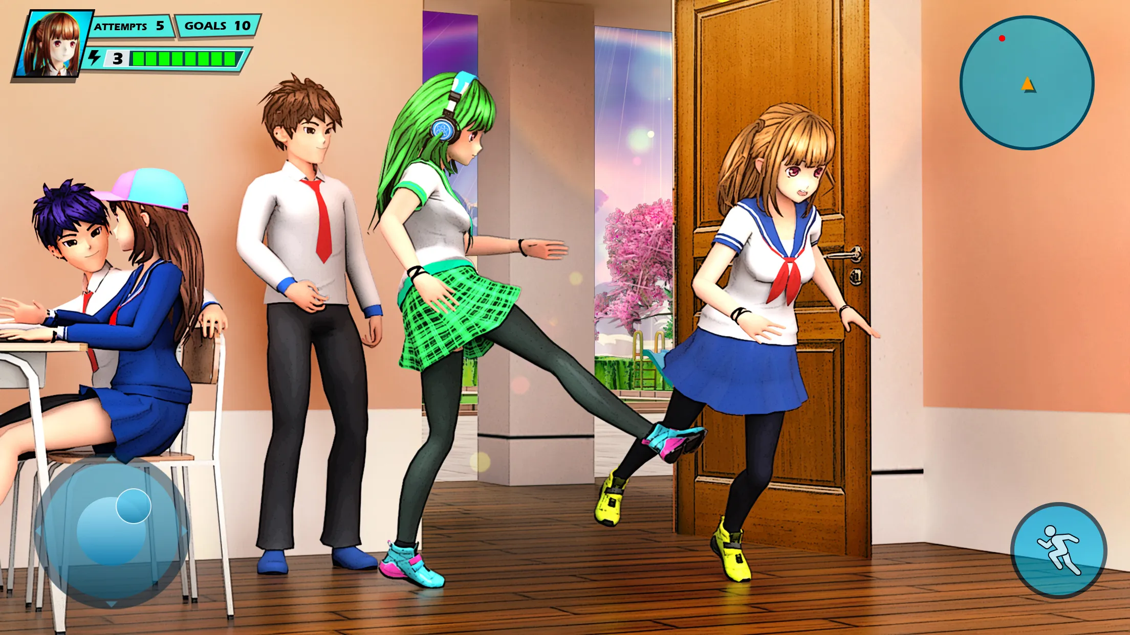 School Love Life: Anime Games | Indus Appstore | Screenshot