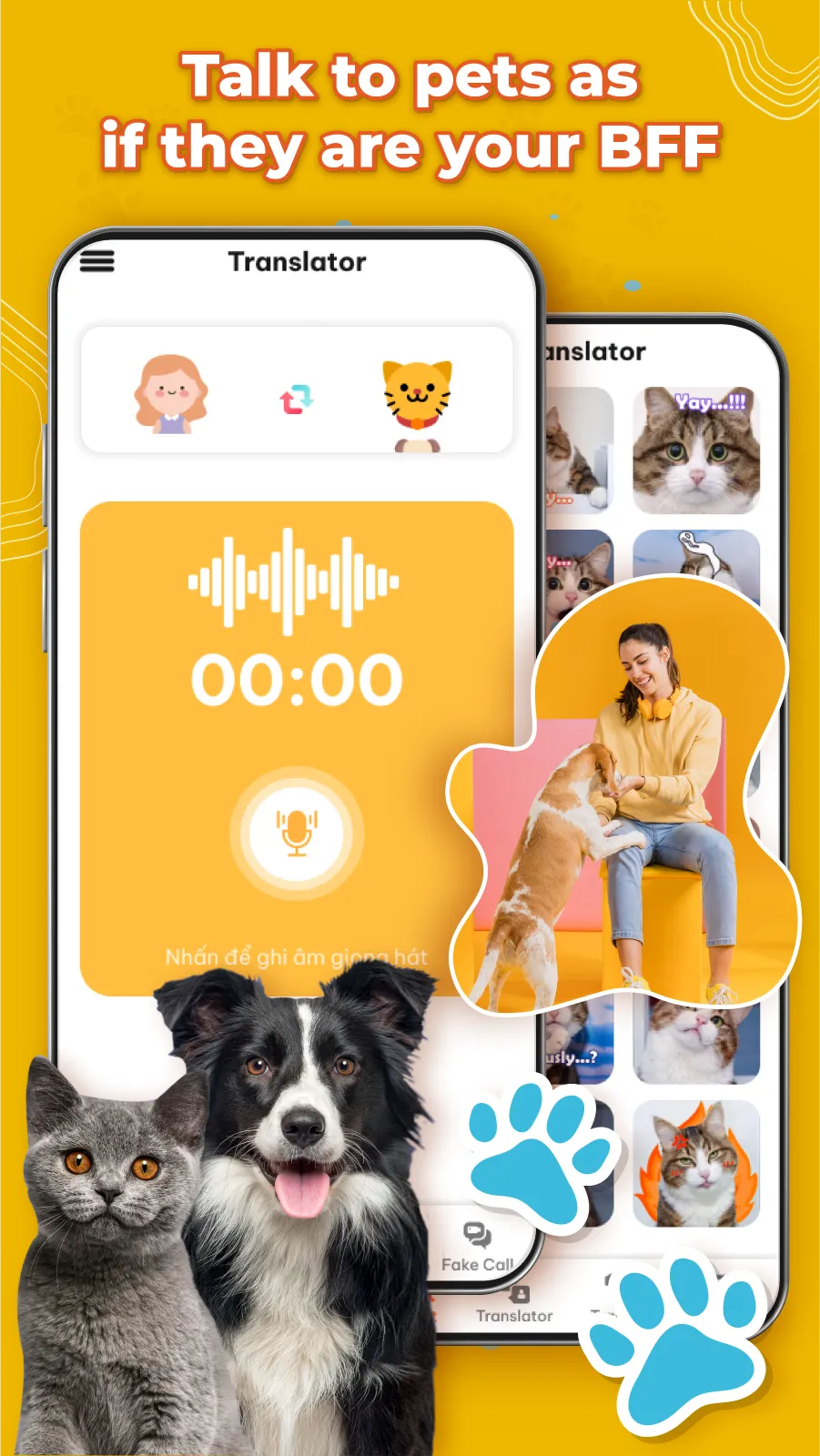 Dog & Cat Translator Prank App | Indus Appstore | Screenshot