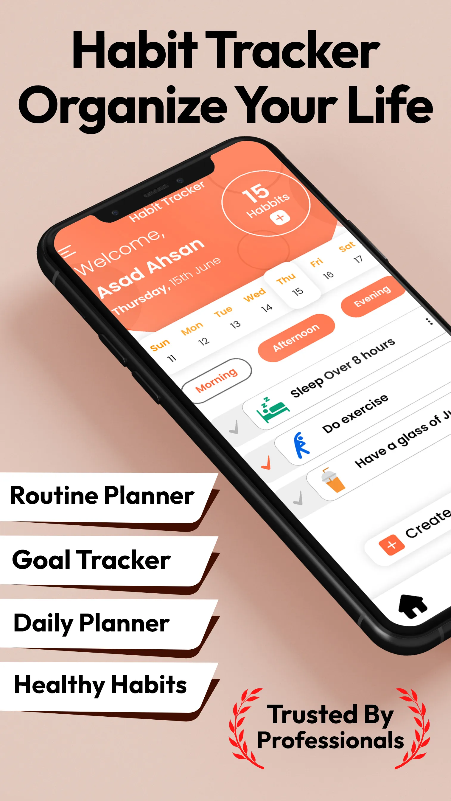 Daily Habit Tracker & To-Do | Indus Appstore | Screenshot