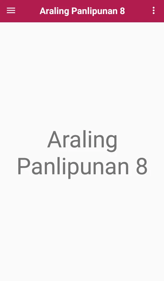 Araling Panlipunan 8 - Part I | Indus Appstore | Screenshot