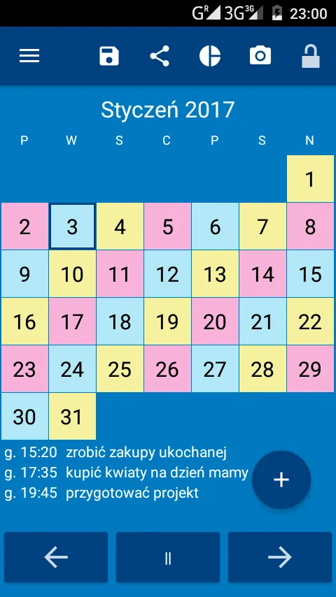 Shift callendar | Indus Appstore | Screenshot