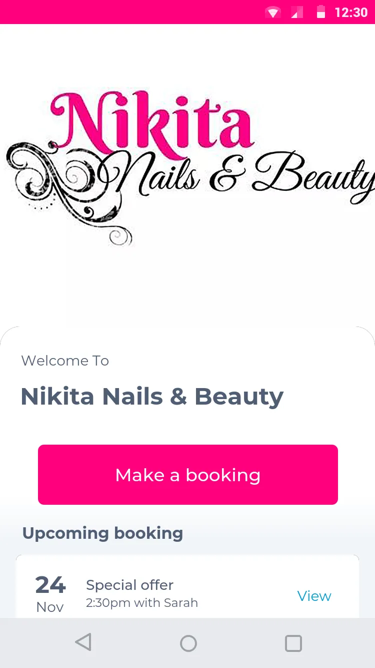 Nikita Nails & Beauty | Indus Appstore | Screenshot