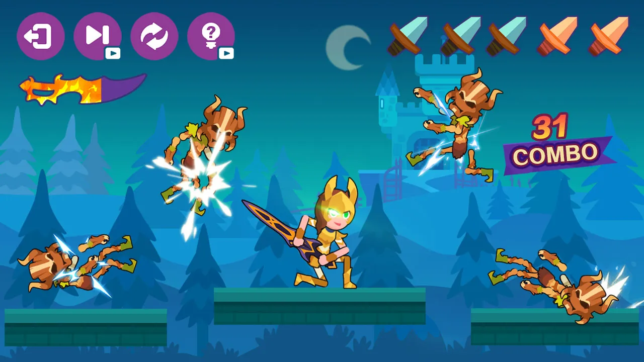 Samurai Dash-Fast Hit | Indus Appstore | Screenshot