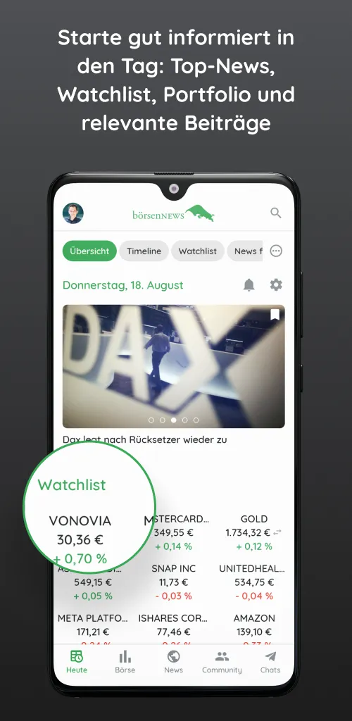Börse & Aktien - BörsennewsApp | Indus Appstore | Screenshot