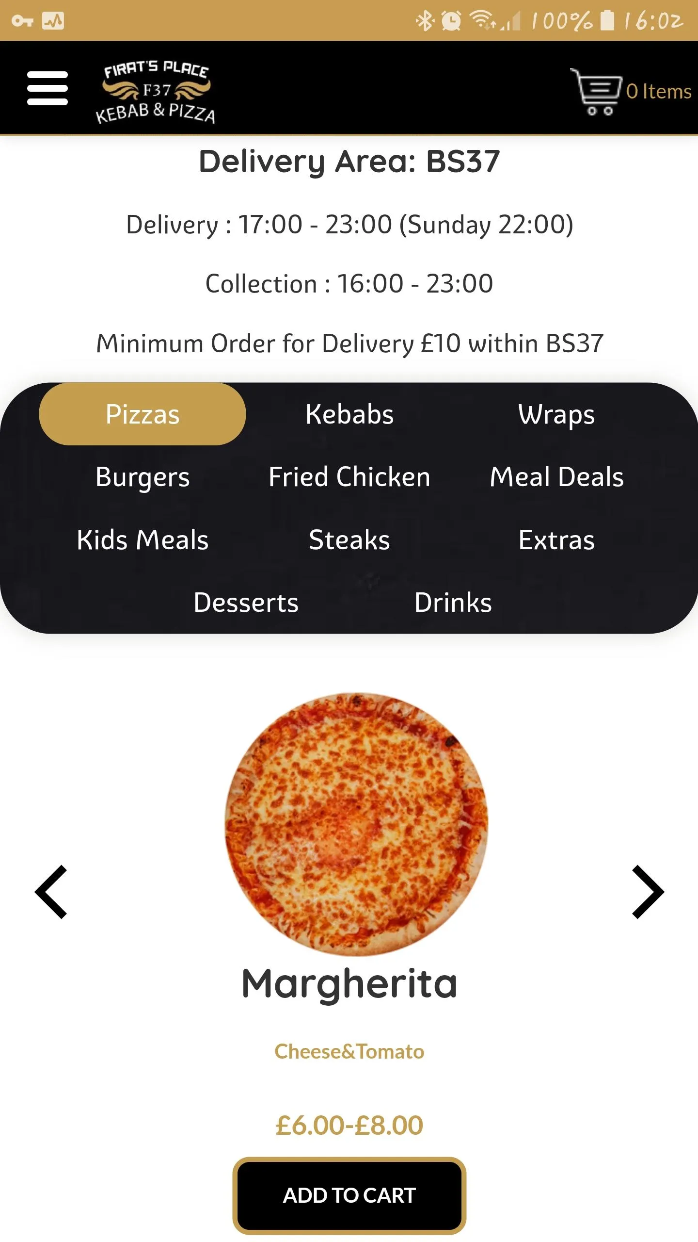 Firat's Place - Kebab Pizza | Indus Appstore | Screenshot