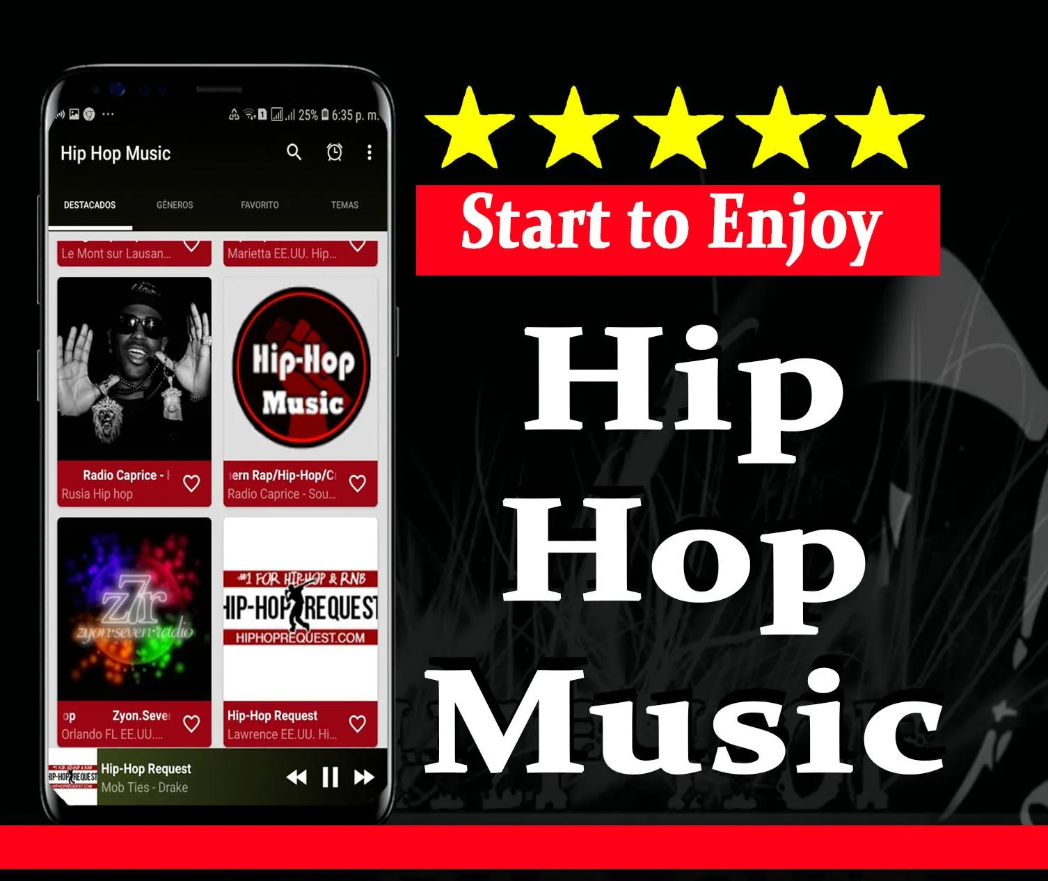 Hip Hop Music | Indus Appstore | Screenshot