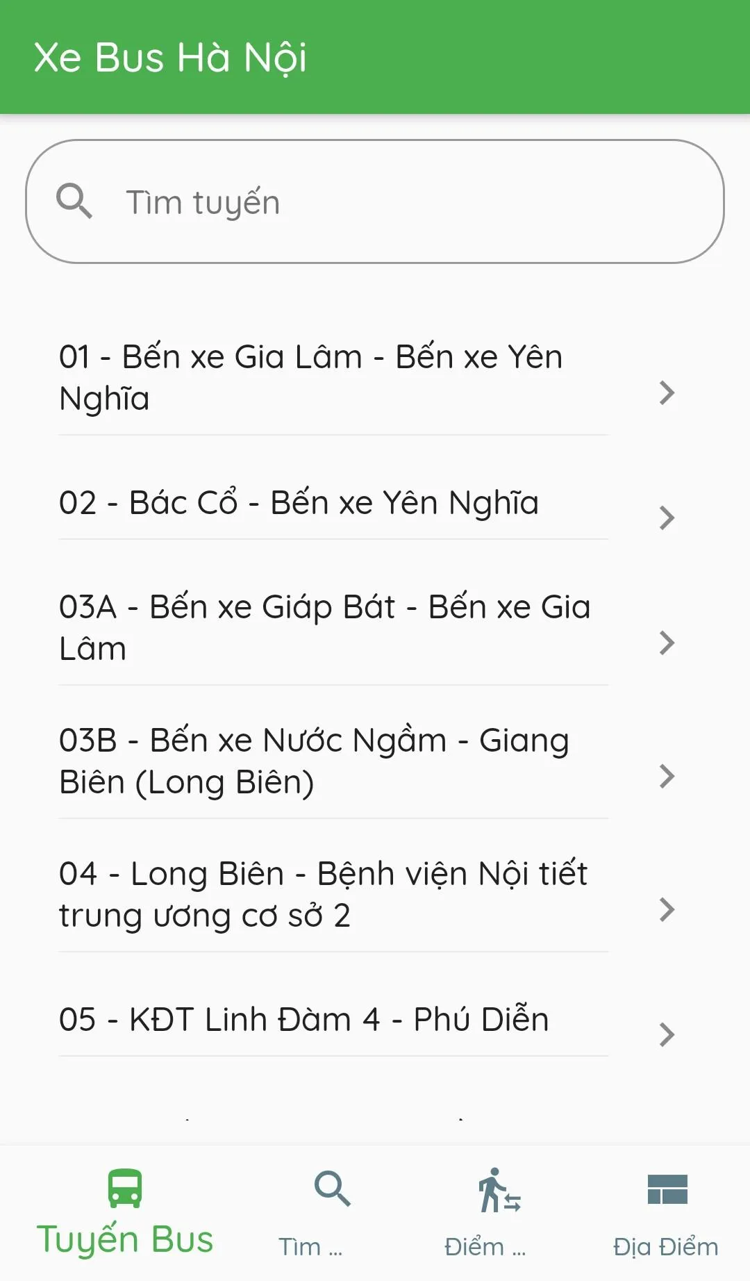 Xe buýt Hà Nội - Bus Hà Nội | Indus Appstore | Screenshot