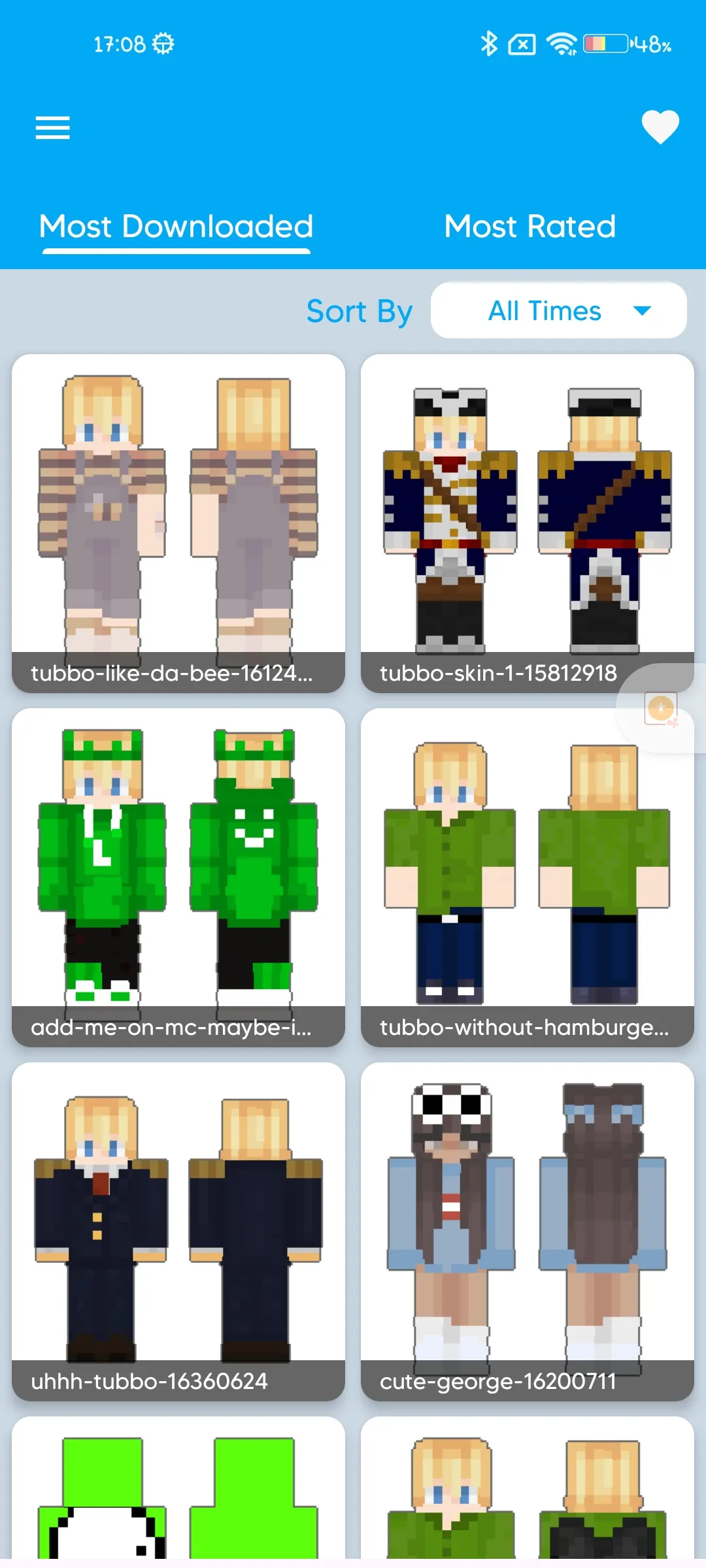 Tubbo Skins | Indus Appstore | Screenshot