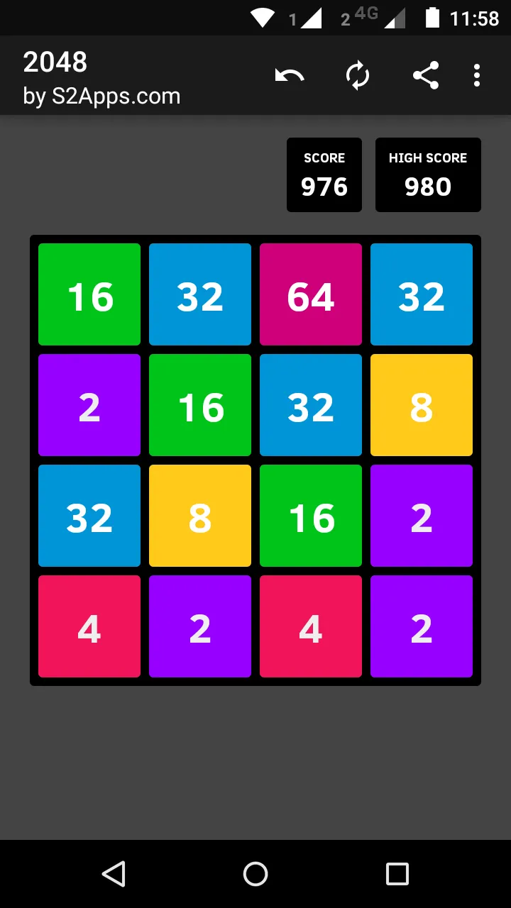 2048 | Indus Appstore | Screenshot