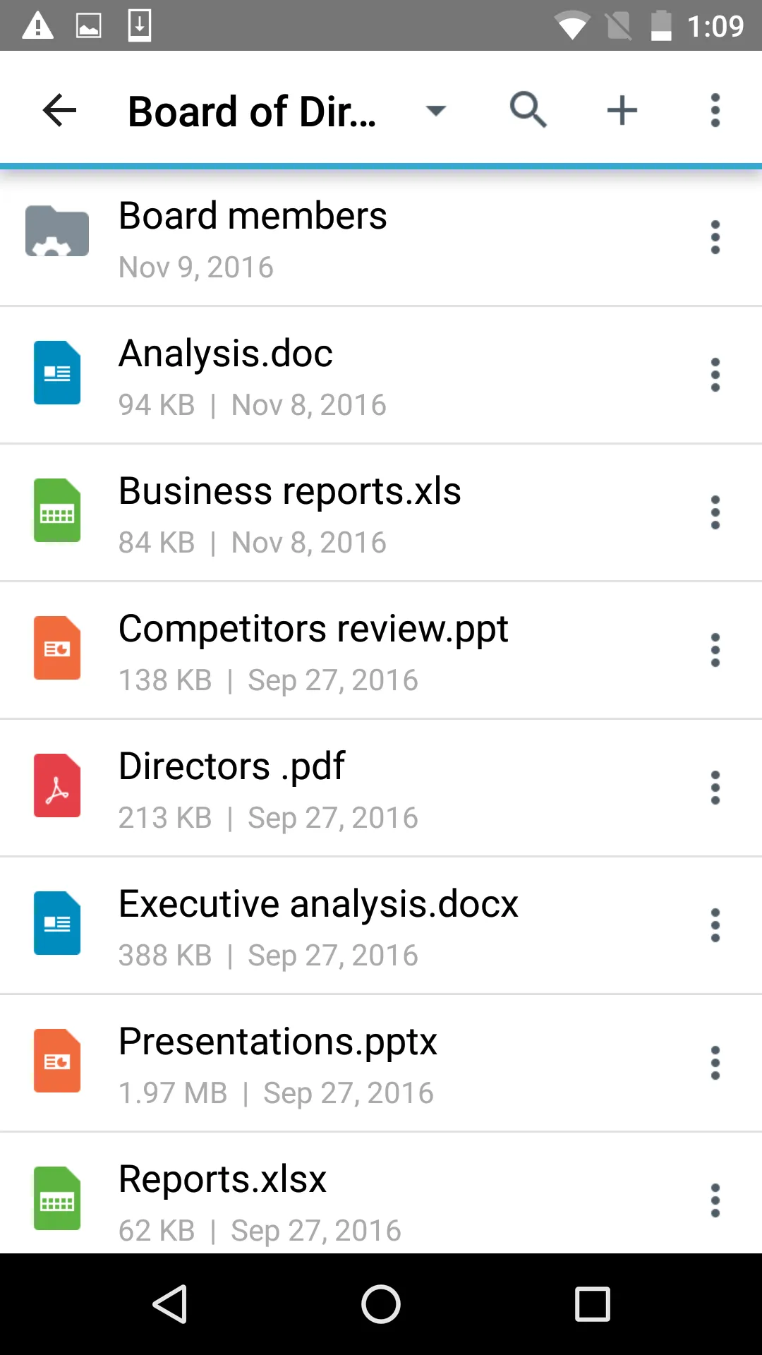 BlackBerry Workspaces Dynamics | Indus Appstore | Screenshot