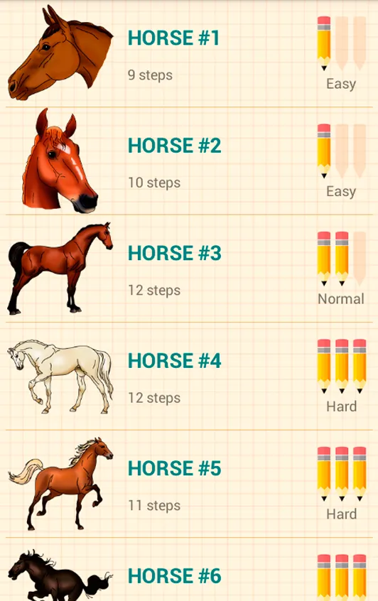 How to Draw Horses | Indus Appstore | Screenshot