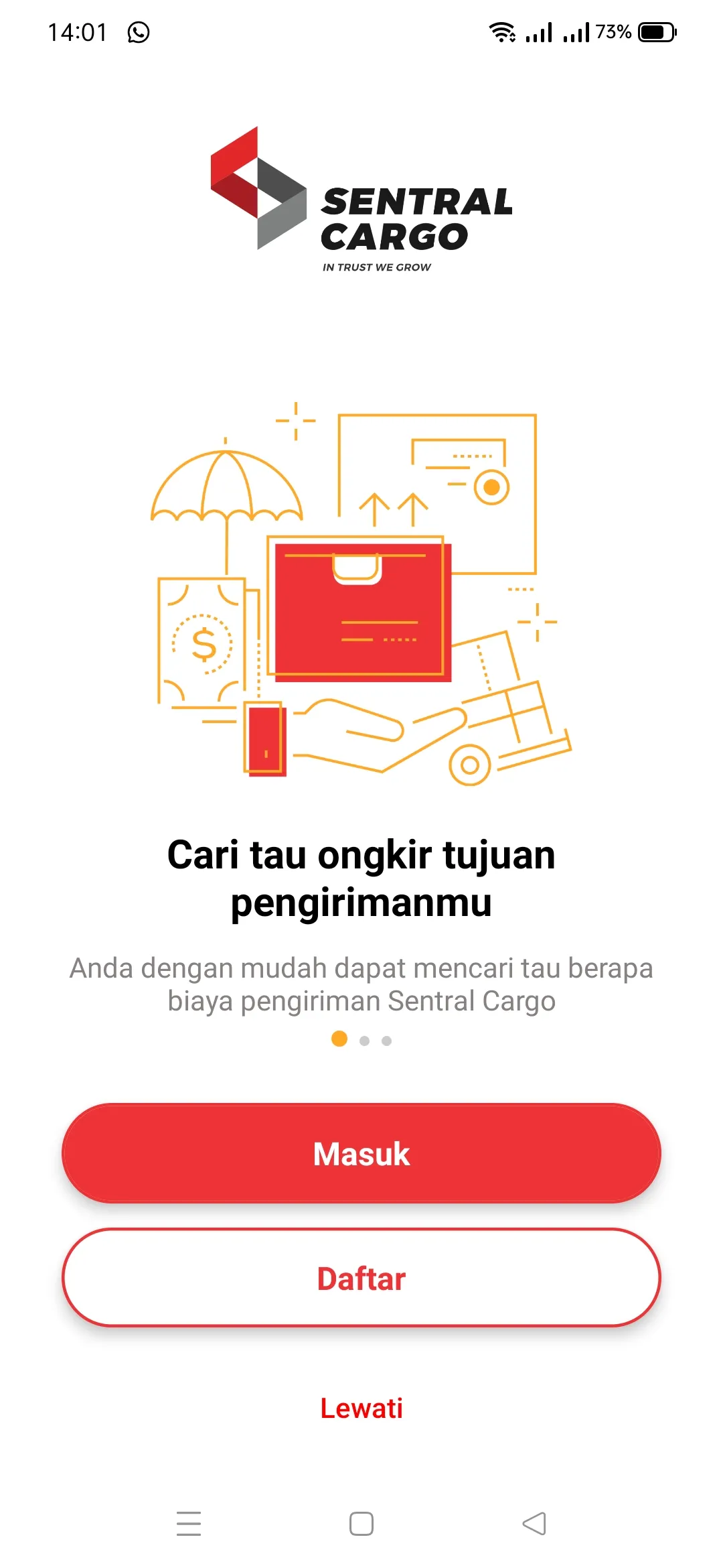 Sentral Cargo | Indus Appstore | Screenshot