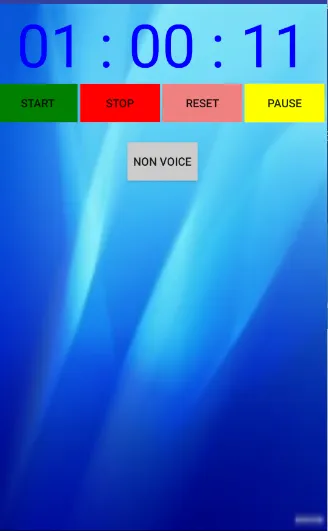 Stopwatch Voice and no Voice | Indus Appstore | Screenshot