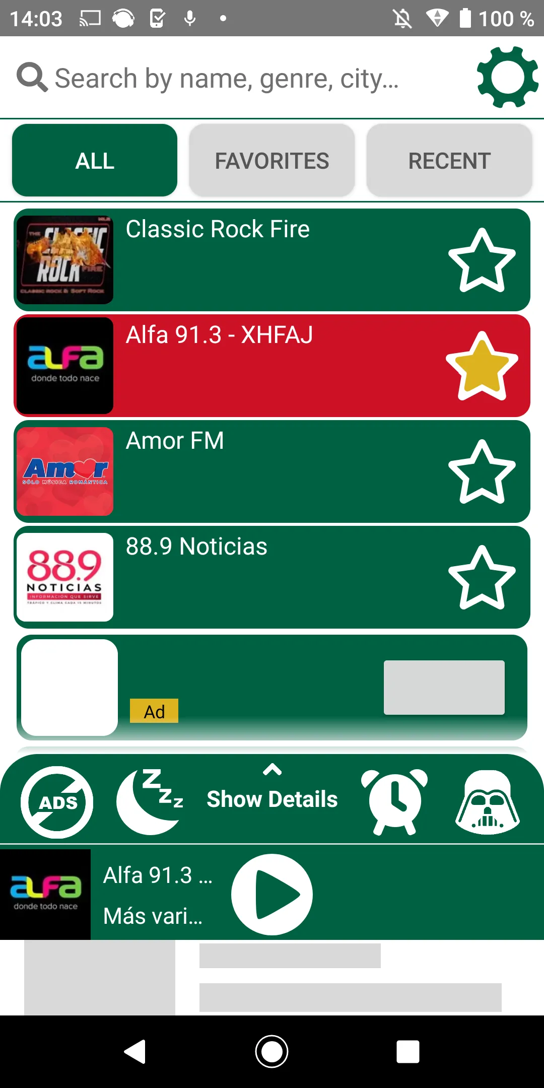 Mexico Radios - all in one | Indus Appstore | Screenshot