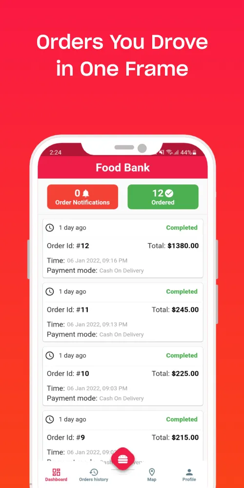 FoodBank DeliveryBoy | Indus Appstore | Screenshot