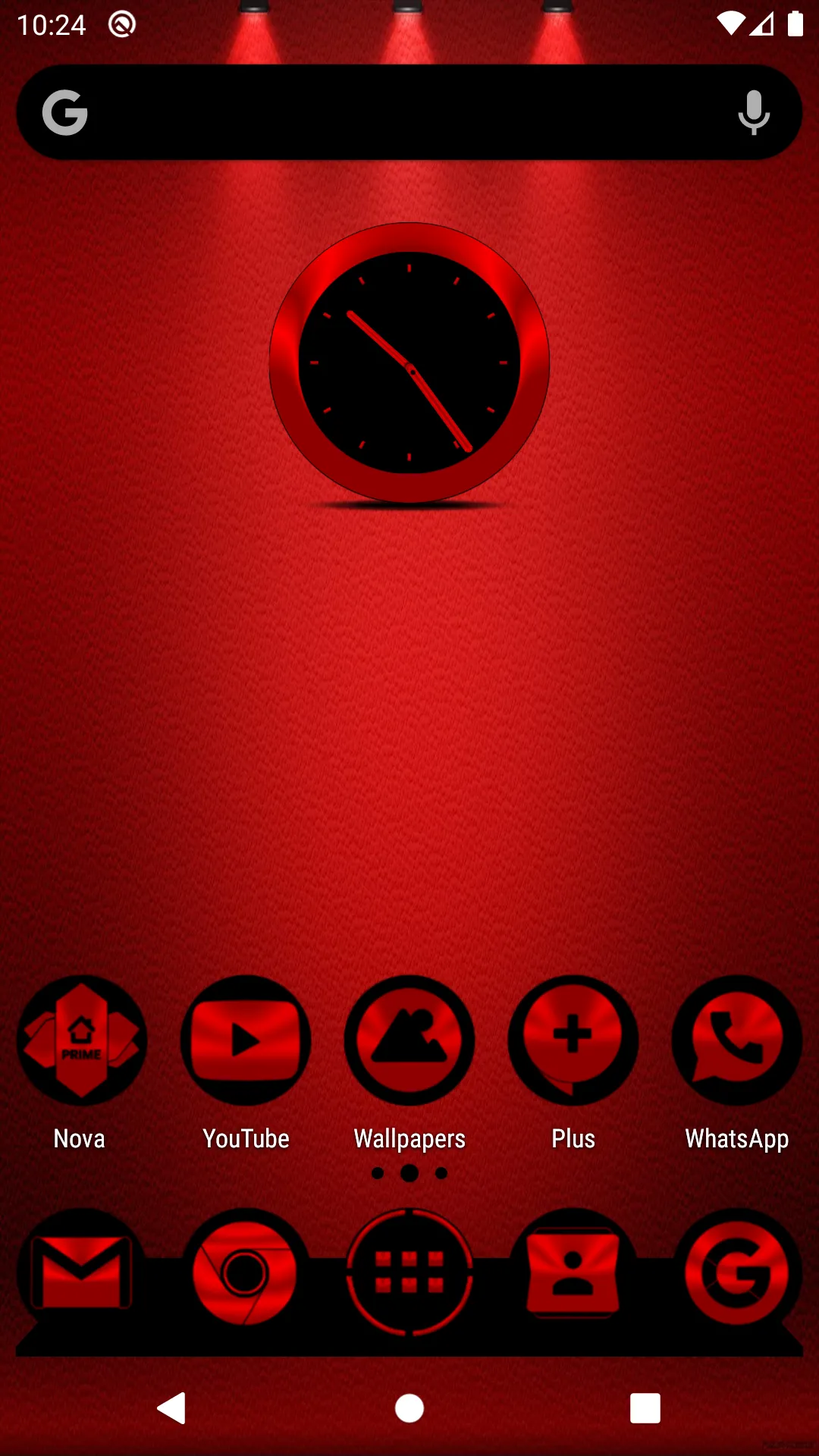 Oreo Red Icon Pack | Indus Appstore | Screenshot