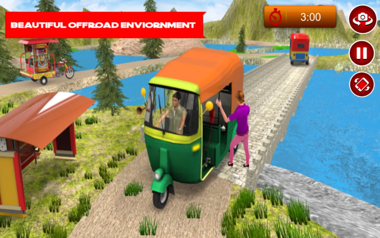 Offroad Auto TukTuk Rickshaw3D | Indus Appstore | Screenshot