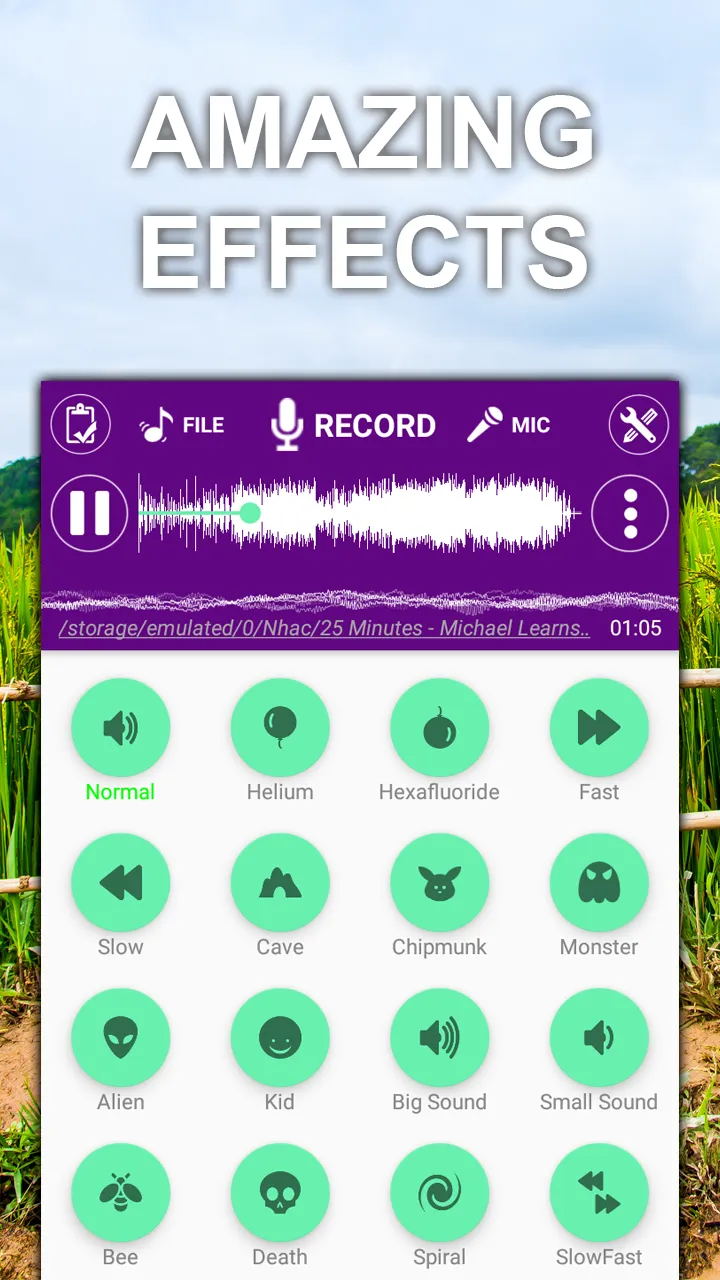 Voice changer sound effects | Indus Appstore | Screenshot